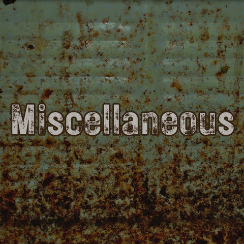 Miscellaneous