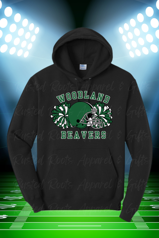 Beavers Football & Cheer Hoodie