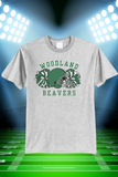 Beavers Football & Cheer Grey T-shirt