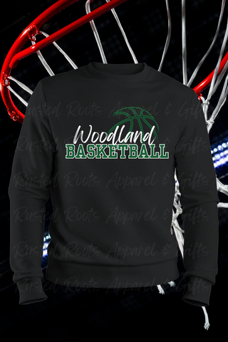 Woodland Basketball Crewneck