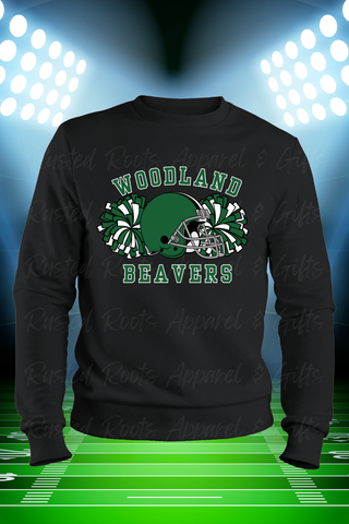 Beavers Football & Cheer Crewneck